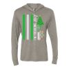 Unisex Triblend Hooded Long Sleeve Pullover Tee Thumbnail