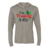Unisex Triblend Hooded Long Sleeve Pullover Tee Thumbnail