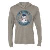 Unisex Triblend Hooded Long Sleeve Pullover Tee Thumbnail