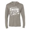 Unisex Triblend Hooded Long Sleeve Pullover Tee Thumbnail