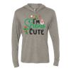 Unisex Triblend Hooded Long Sleeve Pullover Tee Thumbnail