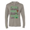 Unisex Triblend Hooded Long Sleeve Pullover Tee Thumbnail