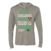 Unisex Triblend Hooded Long Sleeve Pullover Tee Thumbnail