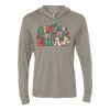 Unisex Triblend Hooded Long Sleeve Pullover Tee Thumbnail