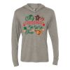 Unisex Triblend Hooded Long Sleeve Pullover Tee Thumbnail