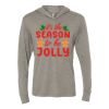 Unisex Triblend Hooded Long Sleeve Pullover Tee Thumbnail