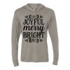 Unisex Triblend Hooded Long Sleeve Pullover Tee Thumbnail
