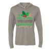 Unisex Triblend Hooded Long Sleeve Pullover Tee Thumbnail