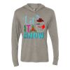 Unisex Triblend Hooded Long Sleeve Pullover Tee Thumbnail