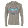 Unisex Triblend Hooded Long Sleeve Pullover Tee Thumbnail