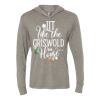 Unisex Triblend Hooded Long Sleeve Pullover Tee Thumbnail