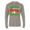 Unisex Triblend Hooded Long Sleeve Pullover Tee Thumbnail