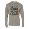 Unisex Triblend Hooded Long Sleeve Pullover Tee Thumbnail