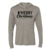 Unisex Triblend Hooded Long Sleeve Pullover Tee Thumbnail