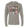 Unisex Triblend Hooded Long Sleeve Pullover Tee Thumbnail