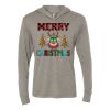 Unisex Triblend Hooded Long Sleeve Pullover Tee Thumbnail