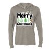 Unisex Triblend Hooded Long Sleeve Pullover Tee Thumbnail