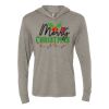 Unisex Triblend Hooded Long Sleeve Pullover Tee Thumbnail