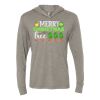 Unisex Triblend Hooded Long Sleeve Pullover Tee Thumbnail
