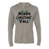 Unisex Triblend Hooded Long Sleeve Pullover Tee Thumbnail