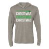 Unisex Triblend Hooded Long Sleeve Pullover Tee Thumbnail