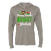 Unisex Triblend Hooded Long Sleeve Pullover Tee Thumbnail
