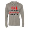 Unisex Triblend Hooded Long Sleeve Pullover Tee Thumbnail