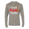 Unisex Triblend Hooded Long Sleeve Pullover Tee Thumbnail
