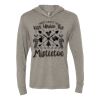 Unisex Triblend Hooded Long Sleeve Pullover Tee Thumbnail