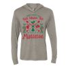 Unisex Triblend Hooded Long Sleeve Pullover Tee Thumbnail
