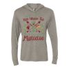 Unisex Triblend Hooded Long Sleeve Pullover Tee Thumbnail