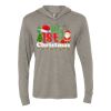 Unisex Triblend Hooded Long Sleeve Pullover Tee Thumbnail