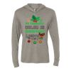 Unisex Triblend Hooded Long Sleeve Pullover Tee Thumbnail
