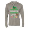 Unisex Triblend Hooded Long Sleeve Pullover Tee Thumbnail