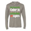 Unisex Triblend Hooded Long Sleeve Pullover Tee Thumbnail