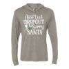Unisex Triblend Hooded Long Sleeve Pullover Tee Thumbnail