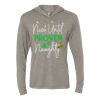 Unisex Triblend Hooded Long Sleeve Pullover Tee Thumbnail