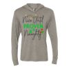 Unisex Triblend Hooded Long Sleeve Pullover Tee Thumbnail