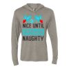 Unisex Triblend Hooded Long Sleeve Pullover Tee Thumbnail