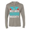Unisex Triblend Hooded Long Sleeve Pullover Tee Thumbnail