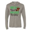 Unisex Triblend Hooded Long Sleeve Pullover Tee Thumbnail