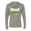 Unisex Triblend Hooded Long Sleeve Pullover Tee Thumbnail
