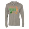 Unisex Triblend Hooded Long Sleeve Pullover Tee Thumbnail
