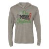 Unisex Triblend Hooded Long Sleeve Pullover Tee Thumbnail