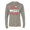 Unisex Triblend Hooded Long Sleeve Pullover Tee Thumbnail