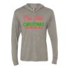Unisex Triblend Hooded Long Sleeve Pullover Tee Thumbnail