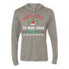 Unisex Triblend Hooded Long Sleeve Pullover Tee Thumbnail