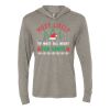 Unisex Triblend Hooded Long Sleeve Pullover Tee Thumbnail