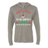 Unisex Triblend Hooded Long Sleeve Pullover Tee Thumbnail