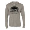 Unisex Triblend Hooded Long Sleeve Pullover Tee Thumbnail